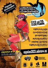 Caravaca será sede mundial de la espeleología del 11 al 15 de octubre