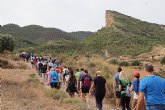 El Cejo de los Enamorados recibe a los 264 inscritos en la prueba de senderismo popular de los Juegos del Guadalentn