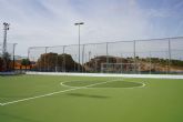 El Ayuntamiento de Murcia culmina la remodelaci�n de la pista polideportiva de El Puntal