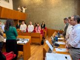 El Pleno del Ayuntamiento de Lorca del mes de septiembre comienza con un minuto de silencio