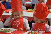 Little Chef Monteagudo-Nelva: 120 niños de Infantil muestran su creatividad en la cocina con recetas saludables