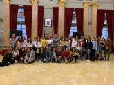 El Ayuntamiento recibe a alumnos italianos, franceses y españoles del programa Erasmus +