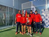 La pareja femenina de pdel de la Universidad de Murcia consigue el bronce en el Campeonato de España Universitario