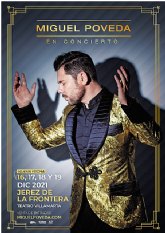 Miguel Poveda anuncia su cuarto concierto en Jerez