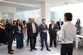 El presidente Aragones y el rector Planell inauguran el nuevo edificio de investigación de la UOC en el distrito 22@ de Barcelona