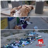 IU-Verdes exige a Toms Rubio 'soluciones' para acabar con las 'montañas' de basura