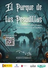 El Ayuntamiento de Puerto Lumbreras organiza 'El Parque de las Pesadillas' para celebrar Halloween los das 31 de octubre y 1 de noviembre