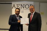 Alumno de Informtica de la UMU, premiado por la Asociacin Española de Normalizacin y Certificacin (AENOR)