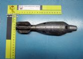 La Guardia Civil retira una granada de mortero hallada en una planta de tratamiento de residuos