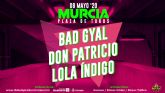 Bad Gyal, Don Patricio y Lola Índigo juntos en Murcia en 2020