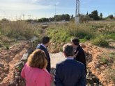 Las obras del nuevo acceso peatonal entre Pozo Aledo y San Javier estarn finalizadas en abril de 2020