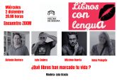 Maxim Huerta e Inma Pelegrn, invitados especiales en Libros con lengua II el prximo mircoles 2 de diciembre