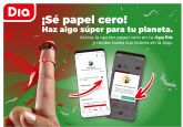 Dia reafirma su compromiso con el medioambiente con el 'ticket papel cero' con el que eliminar ms de 180 millones de tickets de papel