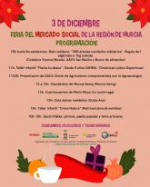 Celebracin del Mercado Social el 3 de diciembre El prximo domingo 3 de diciembre