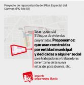 IU-V Murcia denuncia que Ballesta le da la espalda a los jvenes y a los trabajadores que necesitan vivienda