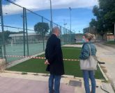 Adecan los exteriores del Polideportivo Jos Barns