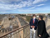 El Gobierno regional destina 1,2 millones para el soterramiento del trazado del Corredor Mediterráneo a su paso por Alcantarilla