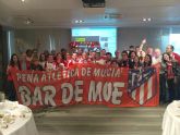La Peña Atlética de Murcia – El Bar de Moe, celebró su PRIMER ANIVERSARIO
