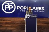 Nuria Fuentes: 'El PSOE deja caer en saco roto el pacto regional contra la violencia de género y reparte migajas a los ayuntamientos'