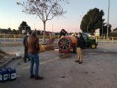 Los agricultores de Mula se unen a las tareas de desinfección de calles y plazas del municipio