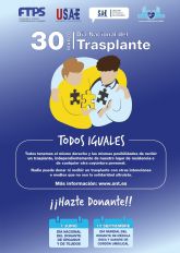30 de marzo, Día Nacional del Trasplante