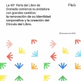 La 40a Feria del Libro de Granada comienza su andadura con grandes cambios: la renovacion de su identidad corporativa y la creacion del Circulo del Libro