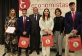 Cuatro alumnos de la UCAM, premiados por el Colegio de Economistas de la Región de Murcia