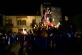 El Nazareno de Salzillo realiza su tradicional Bendicin ante una Plaza de la Libertad abarrotada de visitantes