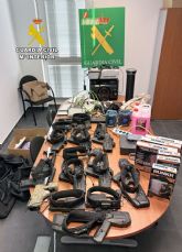 La Guardia Civil detiene a un hombre por la sustracci�n de una quincena de pistolas l�ser de un centro comercial de Lorca