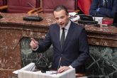 Joaquín Segado: 'Es vergonzoso que Sánchez utilice el Congreso para propagar bulos sobre el presupuesto de Sanidad en la Región de Murcia'