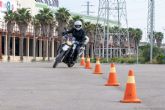 La Policía Local de Cartagena mejora sus habilidades para patrullar en motocicleta