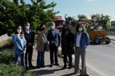 Avanzan las obras para mejorar la seguridad vial de carretera de alta capacidad que conecta Lorca con Águilas