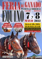 Puerto Lumbreras celebrará una nueva edición de la tradicional Feria de Ganado Equino
