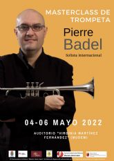 El Conservatorio Profesional de Música Maestro Jaime López de Molina de Segura organiza una master class de trompeta los días 4, 5 y 6 de mayo