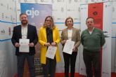 El Ayuntamiento de Jumilla firma un convenio de colaboración con la Asociación de Jóvenes Empresarios de la Región de Murcia
