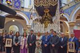 Procesiones Sevilla . La muestra que conmemora el cincuentenario de la Coronación de la Virgen de la Soledad de Gerena, abrió al público y se extenderá hasta el próximo 5 de mayo