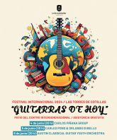 El festival internacional 'Guitarras de hoy' se estrenar con un cartel de gran nivel