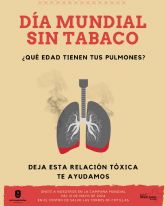 Las Torres de Cotillas conmemorar el da mundial sin tabaco con una jornada de sensibilizacin contra esta adiccin