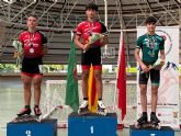 El torre&ntilde;o Pablo Gonz�lez, doble campe�n de Espa&ntilde;a juvenil de patinaje de velocidad