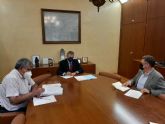 El Presidente de la CHS ha mantenido una reunión de trabajo con el Concejal de Urbanismo y Transición Ecológica del Ayuntamiento de Murcia