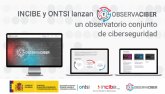 INCIBE y ONTSI lanzan 'ObservaCiber', un observatorio conjunto de ciberseguridad