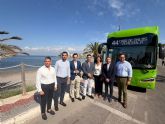 La Comunidad mejora este verano el transporte p�blico en La Manga con m�s autobuses el�ctricos y el pago con tarjeta