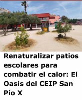 Lara Hern�ndez propone crear el programa municipal 'patios vivos'