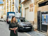 El Ayuntamiento de Lorca exige la retirada de los escudos ideol�gicos de la fachada del futuro Palacio de Justicia antes de su puesta en marcha