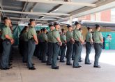 135 guardias civiles alumnos se incorporan a la Regi�n de Murcia