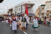 Cerca de 700 kilos de frutos y hortalizas protagonizan la tradicional Ofrenda al Patr�n en las Fiestas de San Pedro del Pinatar