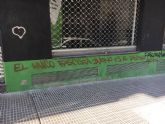 VOX denuncia la aparición de pintadas de amenazas de muerte en su nueva sede de Cieza