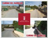 Adjudicadas las obras para la mejora de la seguridad en el camino del Ramblar y el Olmillo