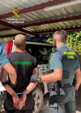 La Guardia Civil detiene en Cieza a un menor dedicado a cometer atracos