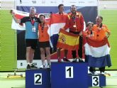 El jugador de bdminton torreño Antonio Brao se cuelga el oro en las Olimpiadas de Policas y Bomberos de Holanda